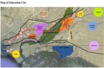 Malir-Education City-Map-TheAsiaN