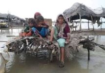 Marooned Villagers in Sindh province of Pakistan